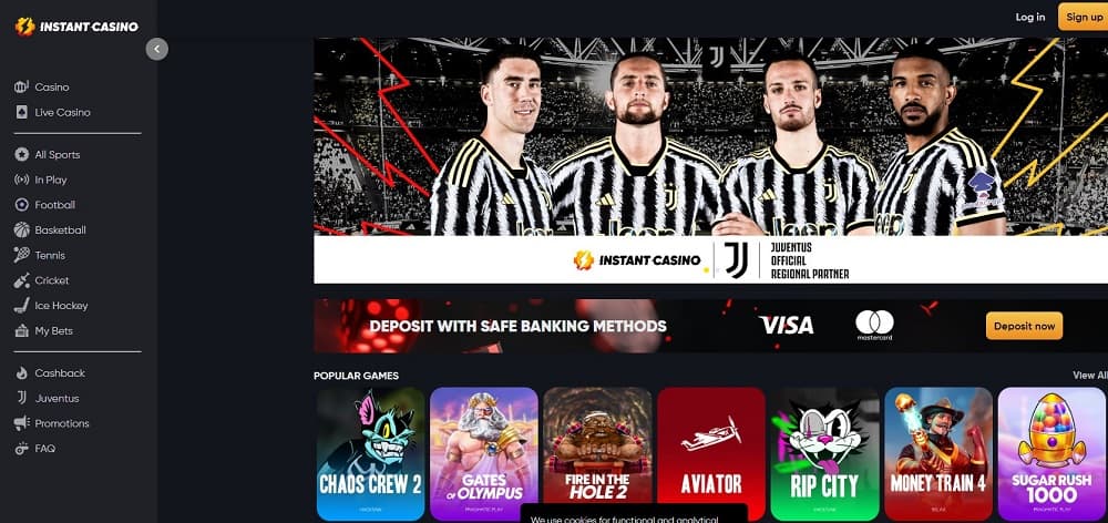 Instant Casino – fast payouts and live dealer games at top Florida online casino 2025